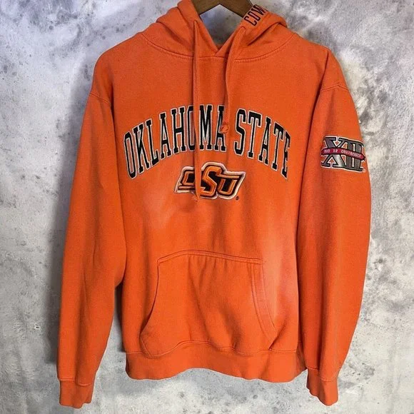 Blue 84 Shirts Oklahoma State University Cowboys Hoodie Mens